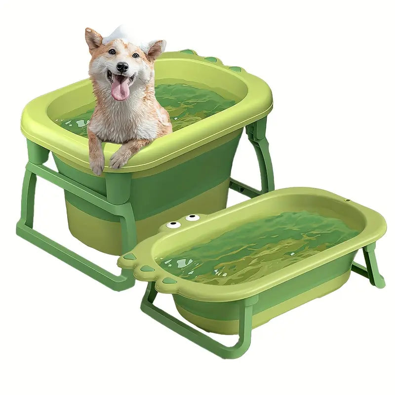 Portable Foldable Dog Bath Tub